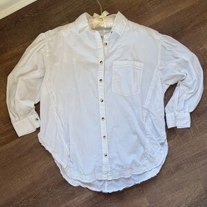 We The Free White Fabric Detail